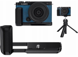 JJC Handle Rail Cage Video Grip Holder 1/4' závit pro Panasonic Lumix S9 / HG-S9