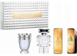 Paco Rabanne SET MINIATURY PACO RABANNE One Million EDT 5ml + One Million Elixir Intense EDP 5ml + Invictus EDT 5ml + Phantom EDT 5ml