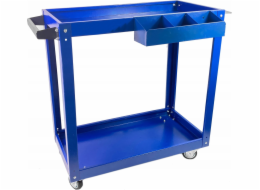 Rockforce Tool Trolley Vozík na nářadí, dílenský vozík se 2 policemi, na kolečkách