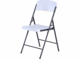 Doživotní skládací židle bílá (80615)