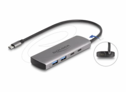 Delock - Rozbocovac - 10 Gbps, with USB Type-C connector and additional power port - 2 x USB-C + 2 x USB - desktop
