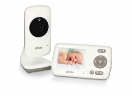 Alecto Babyphone mit Kamera und 2,4 Zoll Farbdisplay, weiß/taup