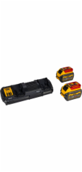 Dewalt DEWALT NABÍJEČKA DCB132 PRO DVĚ BATERIE + 2 x BATERIE 54/18V 6,0/2,0Ah DCB546 DCB132T2-QW