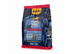 PRIMAL SPIRIT Iberian 70% Vepřová šunka – polomokré krmivo pro psy – 1 kg