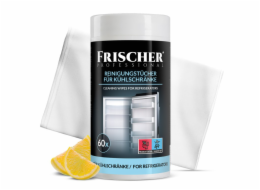 Vlhčené utěrky Frischer na čištění chladniček 60 ks.