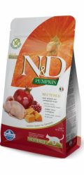FARMINA Pumpkin N&D Neutered Quail - suché krmivo pro kočky - 5kg
