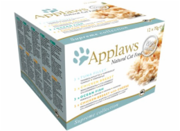 APPLAWS Variety selection multipack in broth - mokré krmivo pro kočky - 12x70g