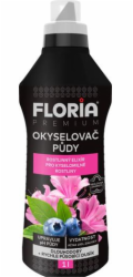 Hnojivo Agro FLORIA Okyselovač a kap.hn. pro kyselomilné rostliny 1 l