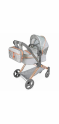 Dětský kočárek DeCuevas pro panenky 3 v 1 s batůžkem CITY X 2024 - 73 cm, skládací