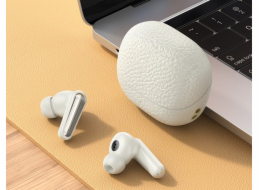 Hoco EQ23 PLUS II Bezdrátová sluchátka do uší pro hovory/hudbu Bluetooth Bílá