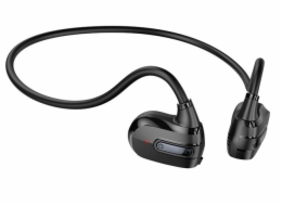 Hoco ES63 Graceful Sluchátka s mikrofonem Bezdrátové připojení s vedením vzduchu/hudba Bluetooth Black