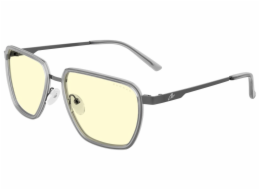 GUNNAR kancelářske/herní brýle  CLIX STONE/GUNMETAL jantarová skla BLF 65 GUNNAR focus