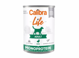 CALIBRA Life Adult Duck with rice - vlhké krmivo pro psy - 400g