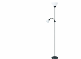 Platinet PFLF066B podlahová lampa E27 + E14, černá