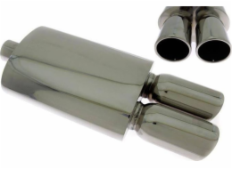 TurboWorks_D Koncový tlumič výfuku TurboWorks 2x90mm vstup 63,5mm