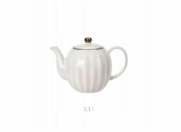 Kameninová konvice London Durable Porcelain DUNE, 1,1l