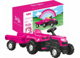 Dolu DOLU Unicorn šlapací traktor s přívěsem 2508