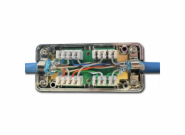 DATACOM Zářezová spojka STP CAT6A  LSA SILVER