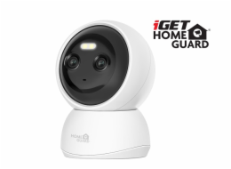 iGET HGWIP222 - WiFi Dual Lens 2K IP kamera s LED + IR nočním viděním, zvuk, otočná, CZ aplikace