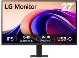LG/27U631A-B/27"/IPS/QHD/100Hz/5ms/Black/2R