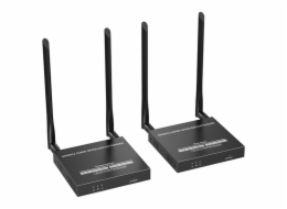 XtendLan bezdrátový HDMI přenos do 4k/60Hz, dosah 50m, s IR přenosem ovládání, vysílač+přijímač