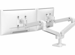 ERGOTRON LX Pro Dual Side-by-Side Arm , stolní dvouramenný držák pro 2 monitry, bílá