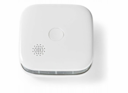 Nedis WIFIDS21WT SmartLife Detektor Kouře| Wi-Fi | Napájení z baterie | Životnost snímače: 10 Rok | 85 dB | Bílá | 1 ks