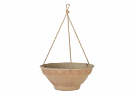 DOMOLETTI Květináč Domoletti D-O9G30, spw, O 30,5 cm, hnědý