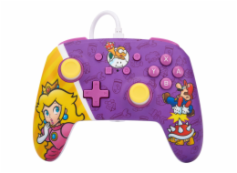 PowerA Enhanced Wired Controller for Nintendo Switch - Princess Peach Battle