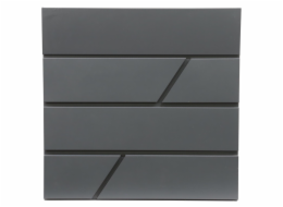 HAUSHALT Poštovní schránka Haushalt PW-612-6, šedá, 10,5 x 37,1 x 36,2 cm