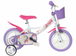 NENURODYTA_V Dětské kolo Bimbo Bike 77328 12" White Violet