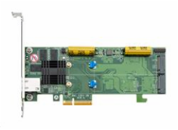 ARECA 2 Ports PCIe 2.0 x4 to M.2 NVMe RAID Adapter, 512MB cache, 2 x M.2 connectors