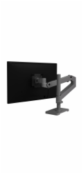 ERGOTRON LX Pro Desk Monitor Arm, Tall Pole, stolní rameno, monitor, vyšší zákl. tyč, šedá