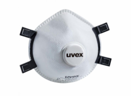 UVEX Respirátor, s ventilkem Uvex, bílý, Universal
