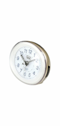 Budík Trevi, SL 3052/Gold, analogový, modré podsvícení, elektronický alarm, snooze, 1xAA
