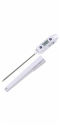Digitální teploměr de Buyer, 4881.00N, délka 20 cm, měří v rozmezí 50 - 200 °C, ruční mytí