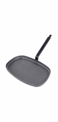 Pánev de Buyer, 5540.38, CARBONE PLUS, obdélníková, ocel, 38 x 26 cm
