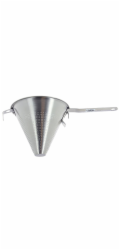 Cedník de Buyer, 3350.14N, kónický, perforace 1.5 mm, horní průměr 14 cm