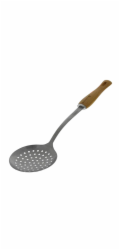 Odpěňovačka de Buyer, 2701.04, B BOIS, nerez a bukové dřevo, robustní