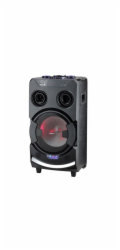 Reproduktor AKAI, ABTS-112, přenosný, LED displej, FM rádio, bezdrátový mikrofon, dálkové ovládání, 60 W RMS