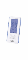 Meteostanice Trevi, ME 3108/WH, hodiny, displej, externí senzor, 3x AAA/2 x AA, barva bílá