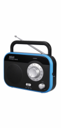 Rádio AKAI, PR003A-410, AM/FM, černá, 1 W RMS