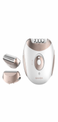 Epilátor Cecotec, 4334 Bamba SkinCare, bezdrátově/kabel, systém 18 párů pinzet, 2 nastavení rychlosti, vyměnitelné hlavy, 4,5 W