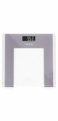 Osobní váha Cecotec, 4336 Surface Precision Healthy, digitální, plocha 300 x 300 mm, od 5 kg - 180 kg, LED obrazovka, tvrzené sklo, 2 x AAA