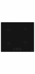 Indukční deska Vestfrost, VI-64TT0N10BK, vestavná, 9 úrovní výkonu, 4 varné zóny, dotykové ovládání, časovač, 230V/50 Hz