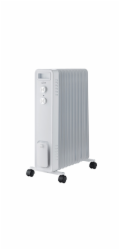 Olejový radiátor ARGO, 191150026 WARM 11, 9 žeber, 3 úrovně výkonu, LED kontrolka, 2500 W