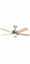 Ventilátor Cecotec, 5941 EnergySilence Aero 540, stropní, průměr 132 cm, LED lampa, 3 rychlosti, 5 lopatek, 60 W