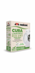 Čistič praček Meliconi, 656161, Eco, 2v1, tekutý, 4 funkce, 2 možnosti použití, 2 x 250 ml
