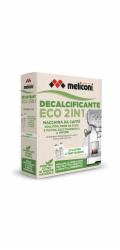 Čistič pro kávovary Meliconi, 656163, Eco, 2v1, pro kávovary a malé domácí spotřebiče, 2 x 250 ml