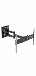 TV držák Meliconi, 480995, Slimstyle Plus 600 SDR, s dvojitým ramenem, pro TV 50"-82", nosnost 40 kg, 10 let záruka, Made in Italy